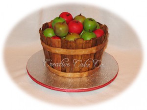 Basket of Apples cake