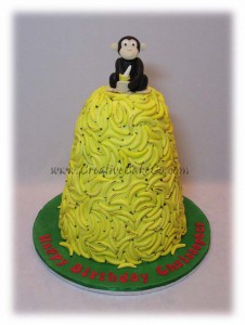 Monkey & Bananas cake