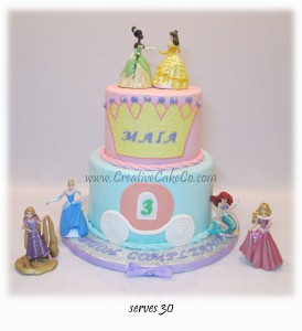 Princess Themed cake