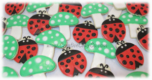 Ladybugs & Mushroom cookies