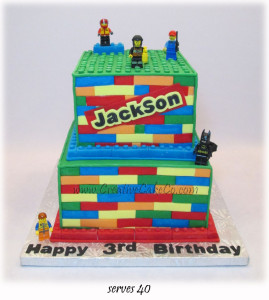 Lego Inspired cake