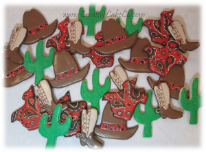 Western Themed cookies